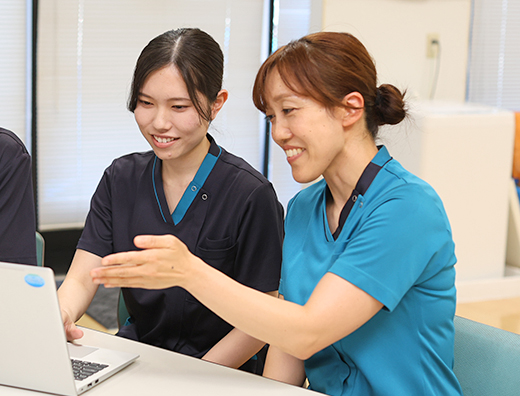 業務中の雰囲気